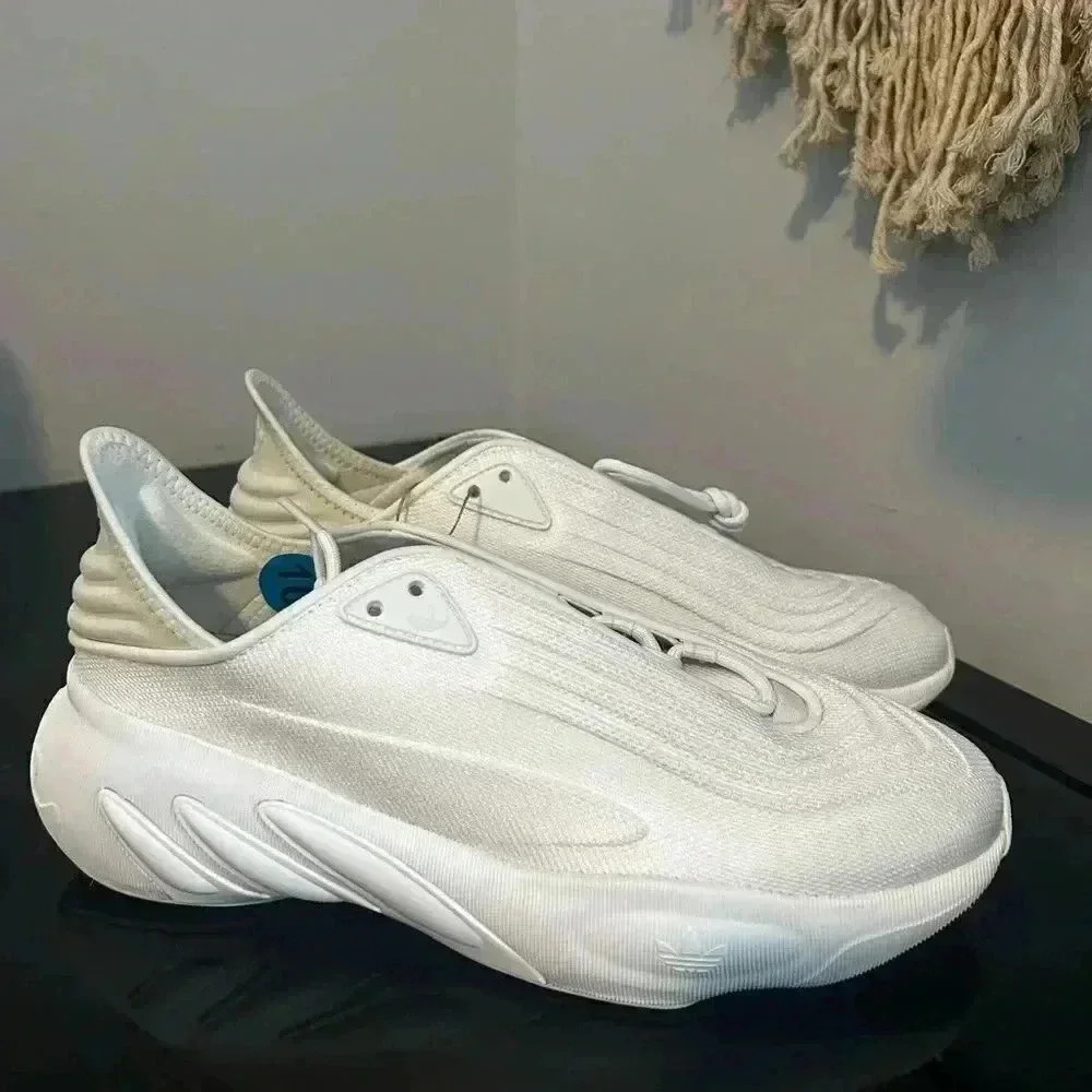 Adidas Originals Men's Adifom SLTN Shoes White HP6481 Yeezy NWT Size 10